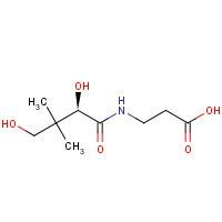 79-83-4 D-PANTOTHENIC ACID chemical structure