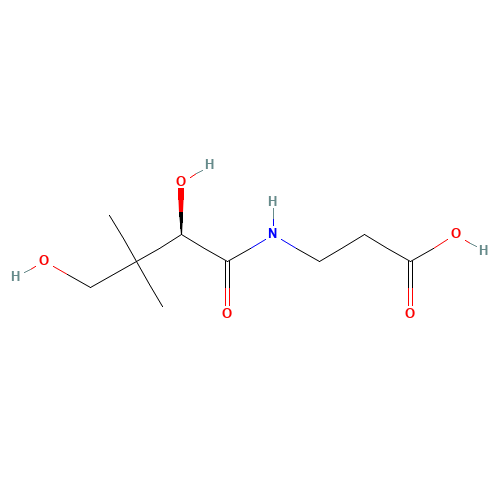 79-83-4 D-PANTOTHENIC ACID chemical structure