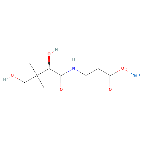 867-81-2 Sodium D-pantothenate chemical structure