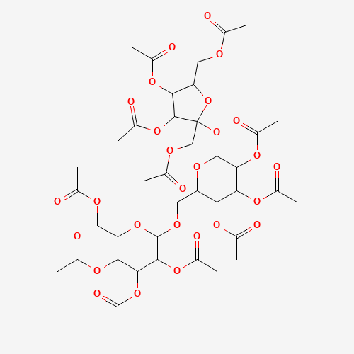 6424-12-0 RAFFINOSE UNDECAACETATE chemical structure
