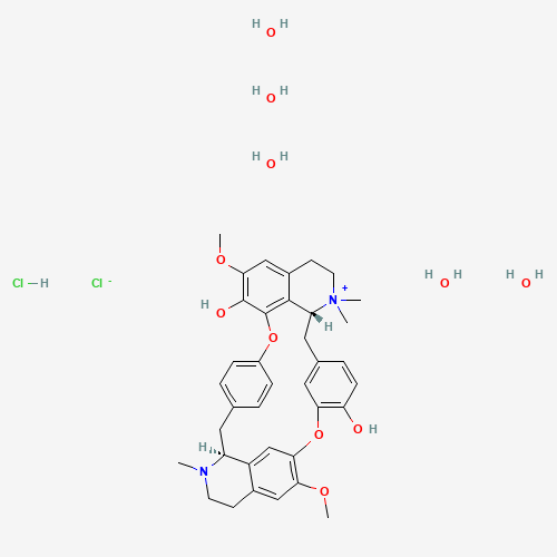 6989-98-6 (+)-TUBOCURARINE CHLORIDE PENTAHYDRATE chemical structure