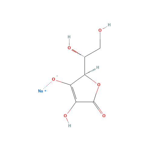 6381-77-7 Sodium erythorbate chemical structure