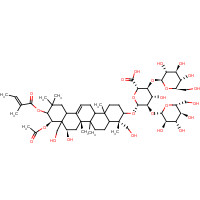6805-41-0 Escin chemical structure