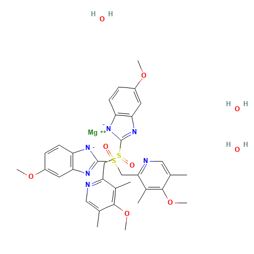 217087-09-7 Esomeprazole magnesium trihydrate chemical structure