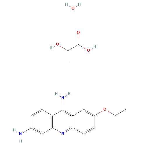 6402-23-9 Ethacridine lactate monohydrate chemical structure