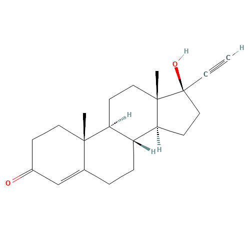 434-03-7 Ethisterone chemical structure