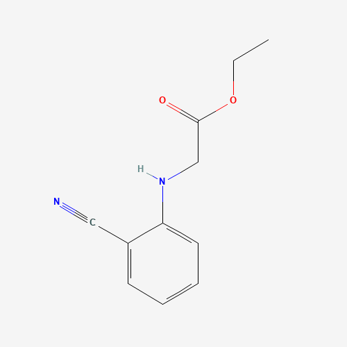 87223-76-5 ETHYL 2-(2-CYANOANILINO)ACETATE chemical structure