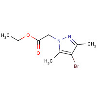 175137-54-9 ETHYL 2-(4-BROMO-3,5-DIMETHYL-1H-PYRAZOL-1-YL)ACETATE chemical structure