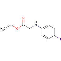 14108-76-0 ETHYL 2-(4-IODOANILINO)ACETATE chemical structure