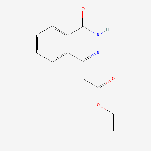 25947-13-1 (4-OXO-3,4-DIHYDRO-PHTHALAZIN-1-YL)-ACETIC ACID ETHYL ESTER chemical structure