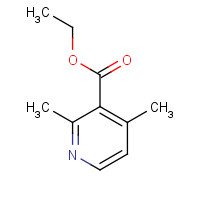 37669-78-6 ETHYL 2,4-DIMETHYLPYRIDINE-3-CARBOXYLATE chemical structure