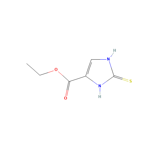 64038-64-8 4-ETHOXYCARBONYLIMIDAZOLE-2-THIOL chemical structure