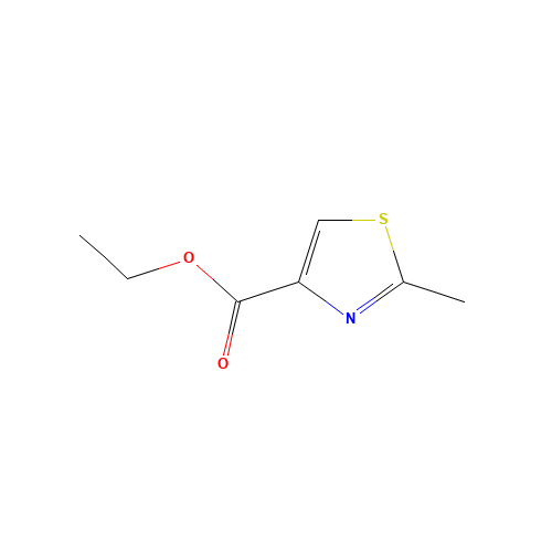 6436-59-5 ETHYL 2-METHYLTHIAZOLE-4-CARBOXYLATE chemical structure