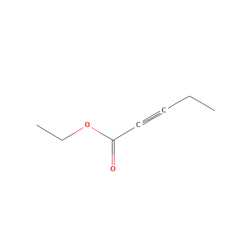 55314-57-3 ETHYL 2-PENTYNOATE chemical structure
