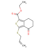 172516-32-4 ETHYL 3-(ALLYLTHIO)-4-OXO-4,5,6,7-TETRAHYDROBENZO[C]THIOPHENE-1-CARBOXYLATE chemical structure