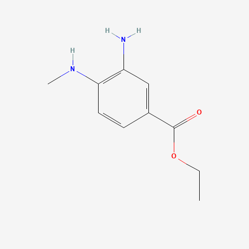 66315-23-9 ETHYL 3-AMINO-4-(METHYLAMINO)BENZOATE chemical structure