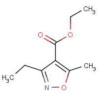 53064-41-8 ETHYL 3-ETHYL-5-METHYL-4-ISOXAZOLECARBOXYLATE chemical structure