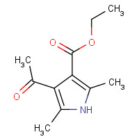 2386-26-7 3-ACETYL-2,4-DIMETHYL-5-CARBETHOXYPYRROLE chemical structure
