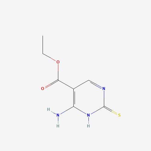 774-07-2 ETHYL 4-AMINO-2-MERCAPTOPYRIMIDINE-5-CARBOXYLATE chemical structure