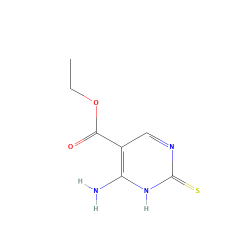774-07-2 ETHYL 4-AMINO-2-MERCAPTOPYRIMIDINE-5-CARBOXYLATE chemical structure