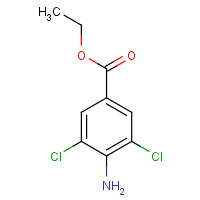 74878-31-2 3,5-DICHLORO-4-AMINOBENZOIC ACID ETHYL ESTER chemical structure
