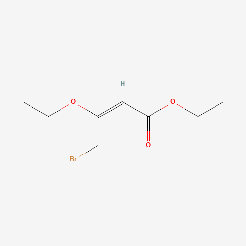 1116-50-3 ETHYL 4-BROMO-3-ETHOXY-2-BUTENOATE chemical structure
