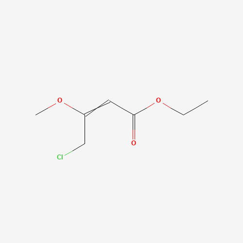 13211-09-1 ETHYL(E)-4-CHLORO-3-METHOXY-2-BUTENOATE chemical structure