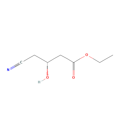 141942-85-0 Ethyl (R)-(-)-4-cyano-3-hydroxybutyate chemical structure