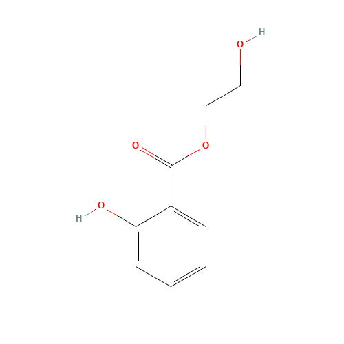 87-28-5 2-Hydroxyethyl salicylate chemical structure