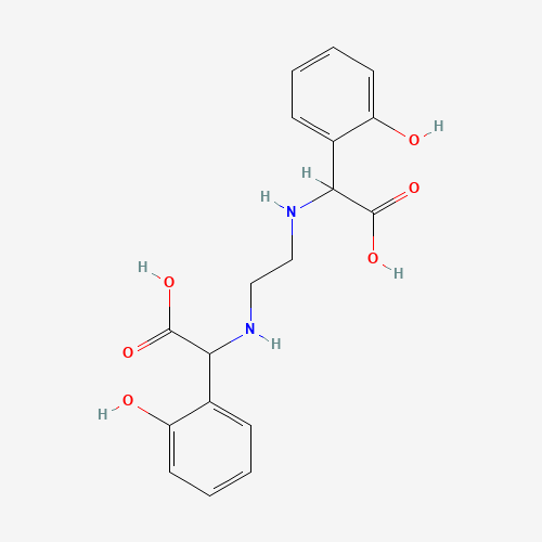 1170-02-1 Ethylenediamine-N,N'-bis((2-hydroxyphenyl)acetic acid) chemical structure