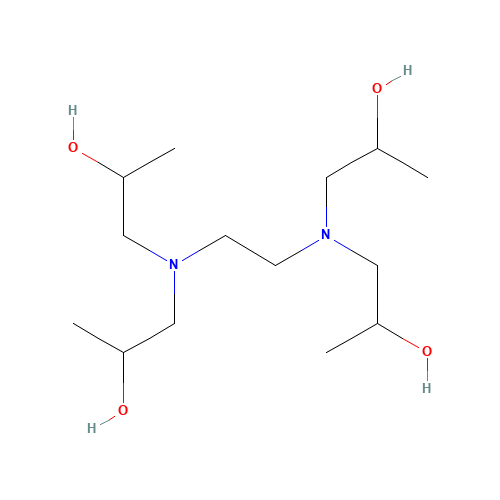 102-60-3 N,N,N',N'-Tetrakis(2-hydroxypropyl)ethylenediamine chemical structure