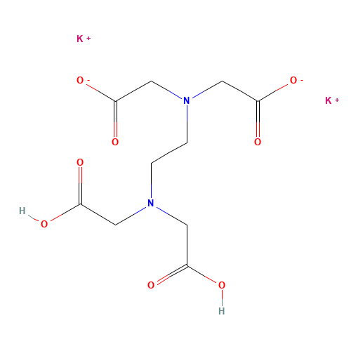 2001-94-7 Dipotassium EDTA chemical structure