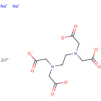 14025-21-9 Zinc disodium EDTA chemical structure