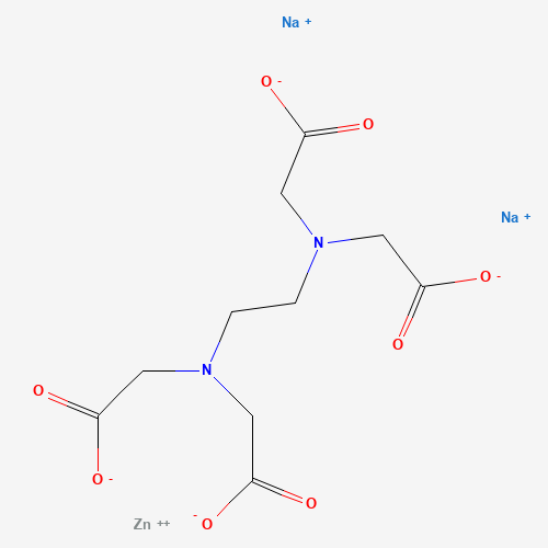 14025-21-9 Zinc disodium EDTA chemical structure