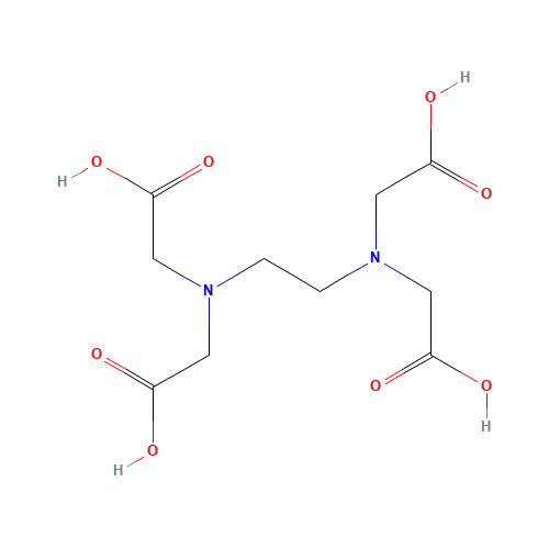 60-00-4 Ethylenediaminetetraacetic acid chemical structure