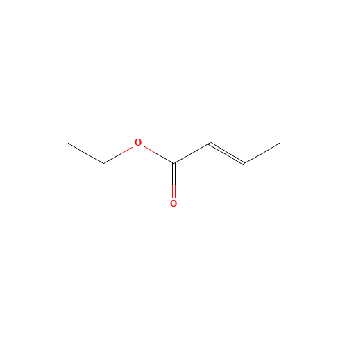 638-10-8 Ethyl 3,3-dimethylacrylate chemical structure