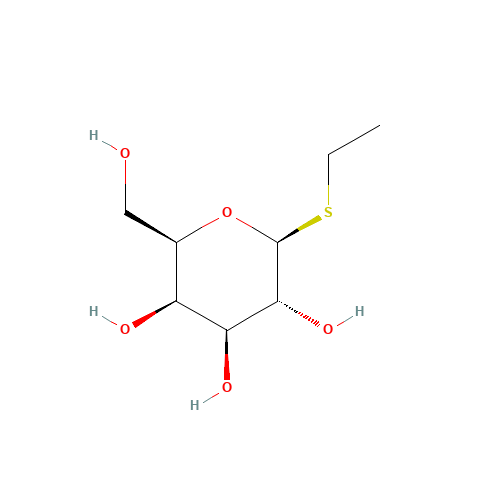 56245-60-4 ETHYL-BETA-D-THIOGALACTOPYRANOSIDE chemical structure