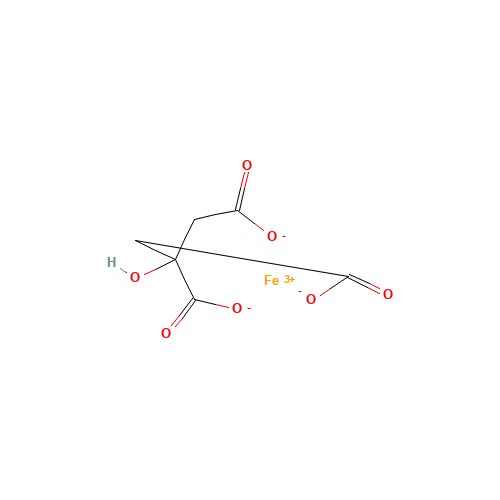 3522-50-7 Iron(III) citrate chemical structure
