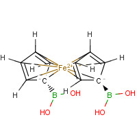 12152-94-2 FERROCENEBORONIC ACID chemical structure