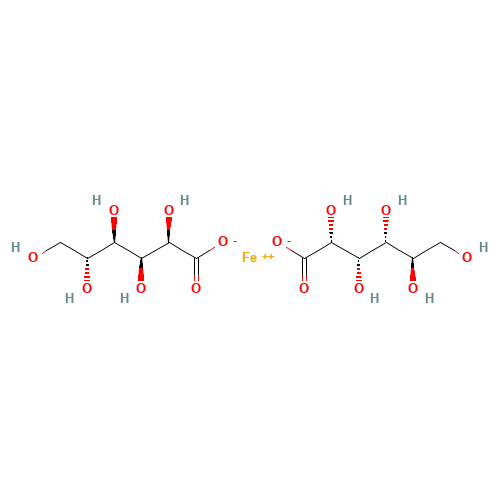 299-29-6 Ferrous gluconate chemical structure