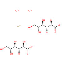 22830-45-1 FERROUS GLUCONATE DIHYDRATE chemical structure