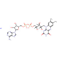 84366-81-4 Flavin adenine dinucleotide disodium salt chemical structure