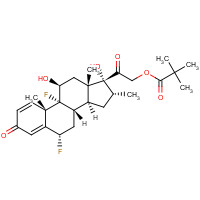 2002-29-1 Flumethasone 21-pivalate chemical structure