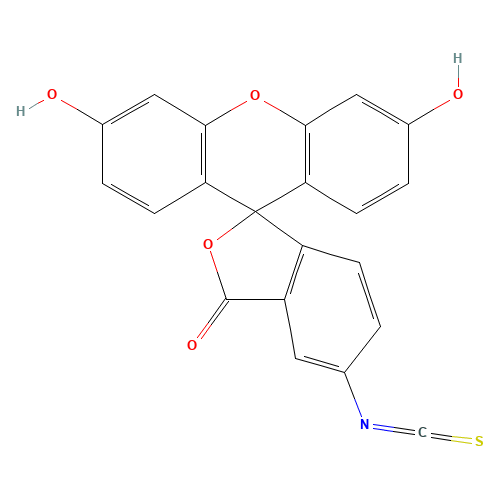 27072-45-3 Fluorescein isothiocyanate chemical structure