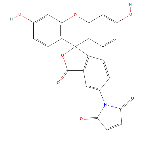 75350-46-8 FLUORESCEIN-5-MALEIMIDE chemical structure