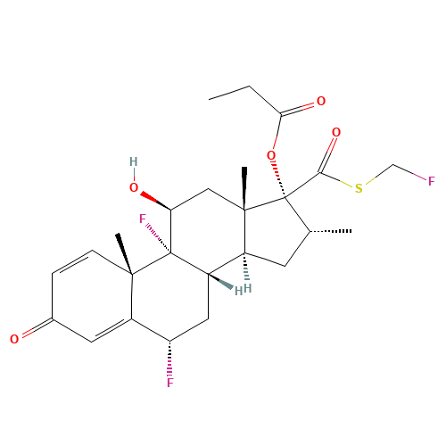 80474-14-2 Fluticasone propionate chemical structure