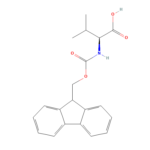 68858-20-8 FMOC-L-Valine chemical structure