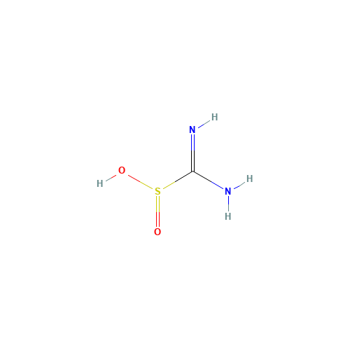 1758-73-2 Thiourea dioxide chemical structure