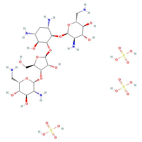 4146-30-9 Framycetin sulphate chemical structure