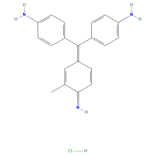 632-99-5 FUCHSIN BASIC chemical structure